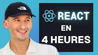 TUTO / COURS React COMPLET pour 2024 : Maîtrise React en 4 heures