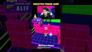 Epic moment 200 IQ freestyle power jump at block dash  wait for it...