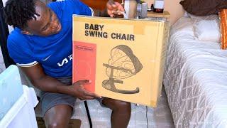 Installing Our Baby Swing Chair | Getting the House Ready for my Parents in Law