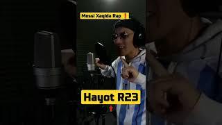 MESSI XAQIDA RAP  HAYOT R23 #uzrap #premyera #minor