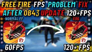 FREE FIRE OB43 Update Lag Fix l BEST SETTINGS TO INCREASE FPS l NO LAG