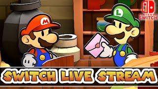 Paper Mario On Switch?! How Does It Work? | Switch Live Stream