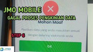 Pastikan data yang anda masukkan sesuai dengan data ktp anda | gagal proses pengkinian data