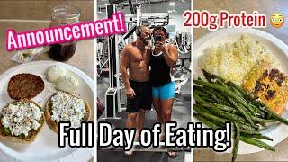 FULL DAY OF EATING | MEALS  MACROS  & WORKOUTS | IN WITH JEN