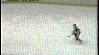 Mario Lemieux penalty shot w/ Joe Corriveau penalty shot