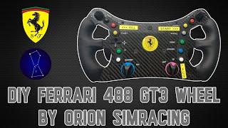 Review of the replica steering wheel Ferrari 488 GT3 by Orion Simracing