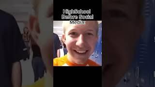 High School Before and After Social Media #shorts #highschool #before #after #socialmedia