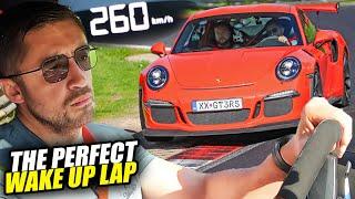 Porsche GT3 RS Wake Up Service // Nürburgring ft @jackobfx