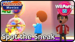 Wii Party U - Spot the Sneak (2 Players, Maurits vs Rik vs Sara vs Bo-Jia)