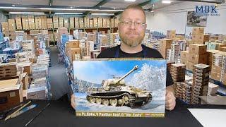 MBK packt aus #1099 - 1:35 Pz.Kpfw. V Panther Ausf. G early Version (Academy 13529)