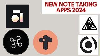 The 5 note taking apps to follow in 2024