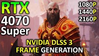 God of War Ragnarok: RTX 4070 SUPER | 1080p - 1440p - 4k | 2024