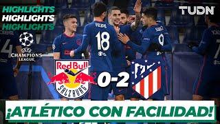 Highlights | RB Salzburg 0-2 Atlético Madrid | Champions League 2020/21-J6 | TUDN