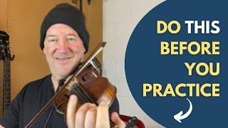 Best Violin Practice Warmup Exercises | You Play Along