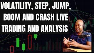 Volatility, Step, Jump, Boom & Crash Indices | Live Trading & Analysis 19.10.2024