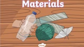 SCIENCE: NATURAL AND MANUFACTURED MATERIALS