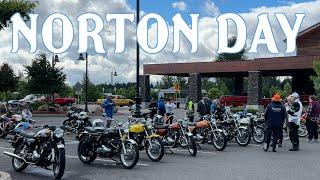 Norton Motorcycle Day at PDX Cars & Coffee 2024