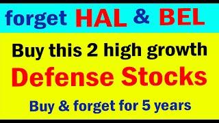 Forget HAL & BEL | Buy only 2 Defense stocks | High growth multibagger stocks | Best stock to buy