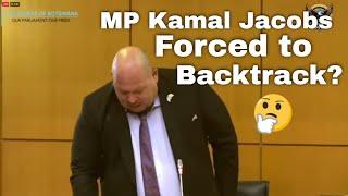 MP Kamal Jacobs U-Turns on Allegations Against President Duma Boko | Parliament Drama Unfolds!