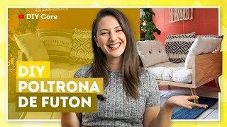 DIY | Como fazer poltrona com assento de futon por Karla Amadori