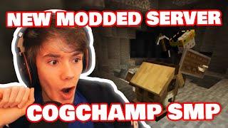 New Modded Server COGCHAMP SMP With Fundy, Ranboo, Tubbo And 5UP