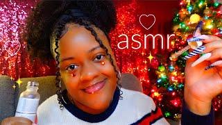 pampering you after a stressful christmas ASMR  (sweet personal attention)