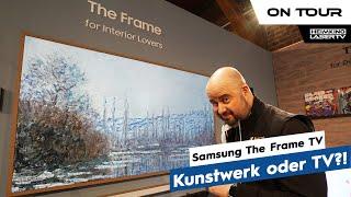 Kunstwerk oder Fernseher ?! - Samsung The Frame 4K TV LS03C überrascht mit neuen Highlights!