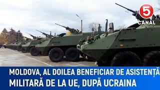 Moldova, al doilea beneficiar de asistență militară de la UE, după Ucraina