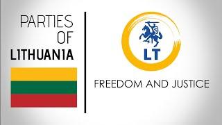 Laisvė ir Teisingumas | Freedom and Justice | Lithuania, Parliament Election 2020