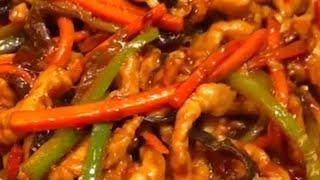 Chinese food～鱼香肉丝～fish-flavored shredded pork