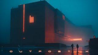 OUTPOST X: Dystopian Blade Runner Ambience | Cyberpunk Ambient Music for Deep Focus and Relaxation