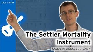 The Settler Mortality Instrument: Causal Inference Bootcamp