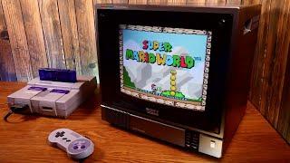 Super Mario World (SNES) Sony Trinitron PVM-1271Q 96 livestream ️REAL CRT MONITOR FOOTAGE️