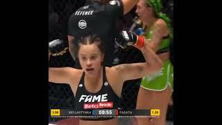 Agata Fagata vs Brylantynka #UFC #foyou #fypシ #ufcrussia #agatafagata #brylantynka