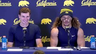 Cal FB: Cal vs. Stanford (11.23.2024) Postgame Presser - Fernando Mendoza & Teddye Buchanan