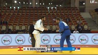 Nikoloz Sherazadishvili vs Aleksandar Kukolj | Quarter-Final -100 Abu Dhabi Grand Slam 2022