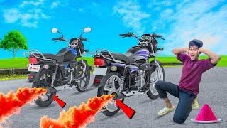 Put Gulal In The Bike's Silencer | ग़ाड़ी  के सैलेंसर में गुलाल डाल दिया फिर जो हुआ 