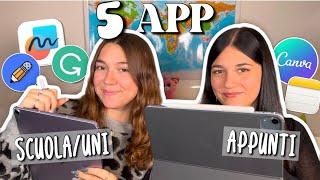 5 APP PERFETTE PER PRENDERE APPUNTI