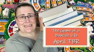 The Game of a Bookish Life | TBR Game - April 2021 | The X Bookclub and Buzzwordathon