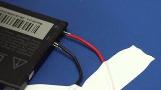 Quick Tip: Charge a "Salvaged" Cell Phone Battery on the Bench - Ec-Projects