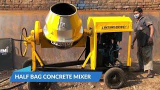 Concrete Mixer Machine || Half Bag Concrete Mixer|| 7355468357