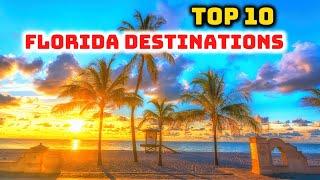BEST Florida Vacations  Top 10 Florida Trips Travel Video