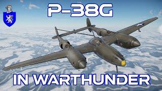 P-38G In War Thunder : A Basic Review