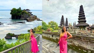 visiting Taman Ayun Temple and Tanah lot Temple ~ Bali Indonesia Tour - First day of Tour Part 2