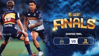 HIGHLIGHTS | BRUMBIES v HIGHLANDERS | Super Rugby Pacific 2024 | Quarter-Finals