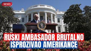 "VIDITE DA SE SAD TRESU" Ruski ambasador brutalno isprozivao Amerikance!