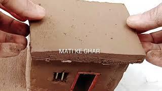 Built A House Out Of Mud | Mini home | mati ka ghar banane wala | Mini home making