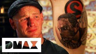 Corey Miller Pays Tribute To Slipknot Member With Portrait Tattoo | NY Ink