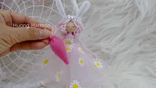 DIY Bunny Fairy Dolls - How to Make a Fairy Doll | Huong Harmon