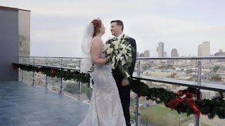 Epic First Look on Rooftop | Pontchartrain Hotel New Orleans   Elms Mansion Wedding | The Teaser